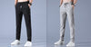 Summer Ice Silk Men's Stretch Breathable Straight Sports Trousers