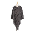 Tassel Hooded Warm Shawl Scarf