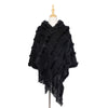 Tassel Hooded Warm Shawl Scarf