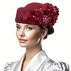 Retro British Felt Headscarf Soft Beret